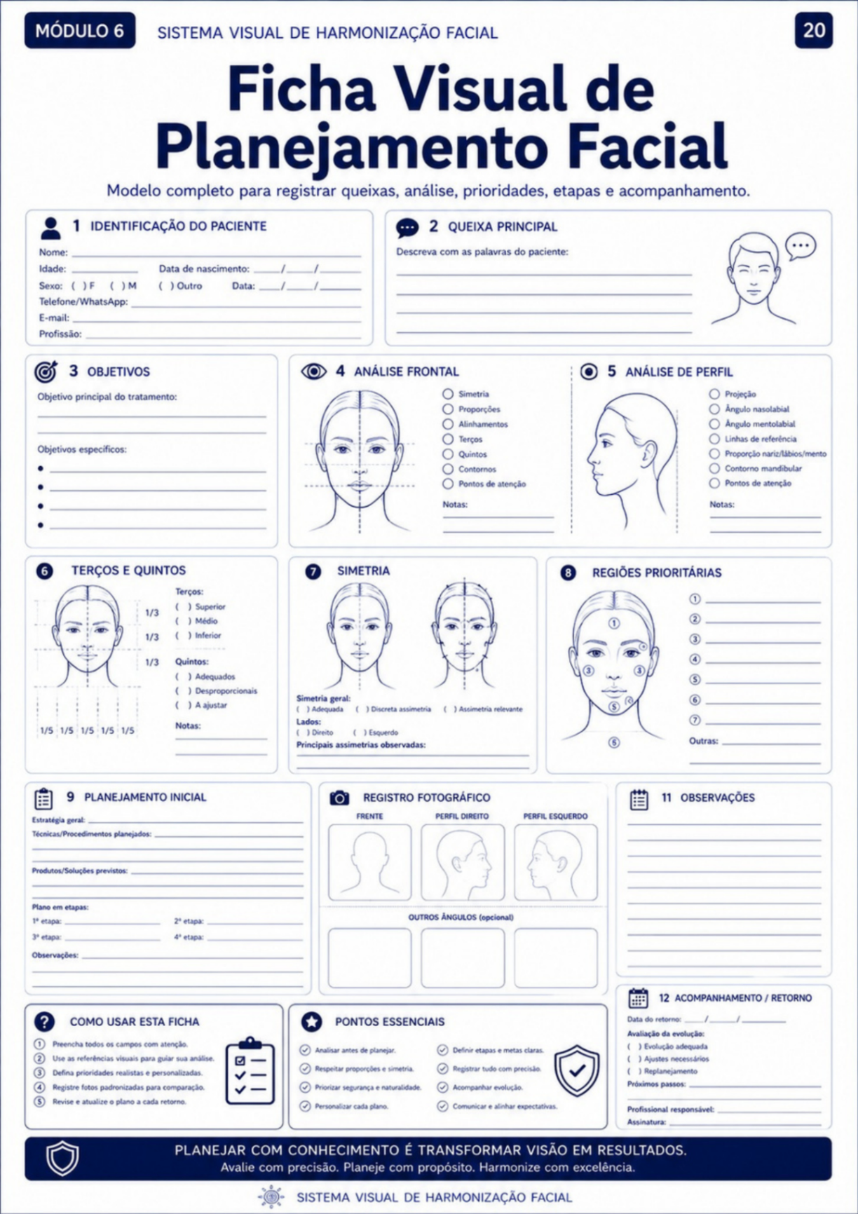 Ficha Visual de Planejamento